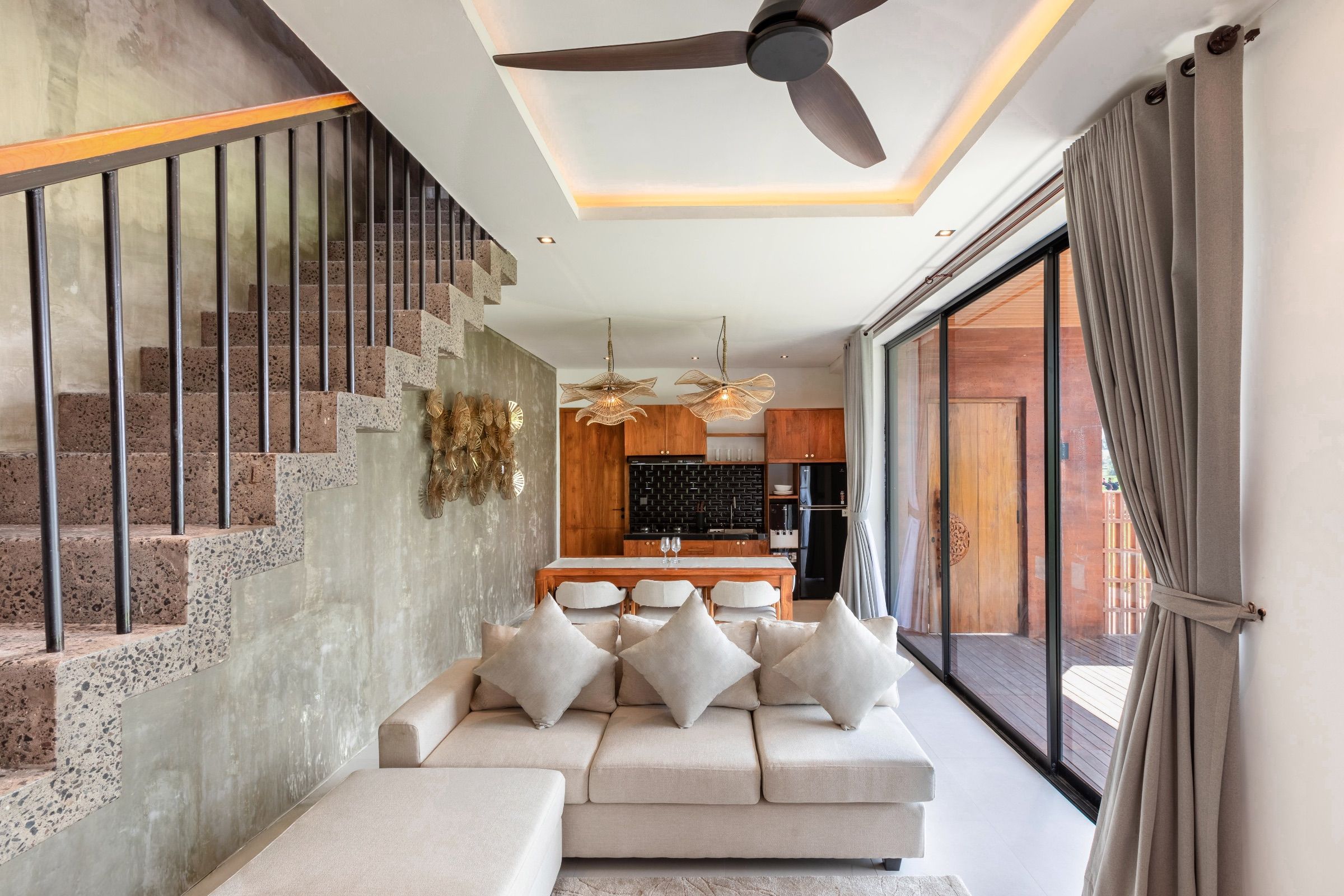 Luxury Twin Villas in Ubud with Rice Paddies View — view 4