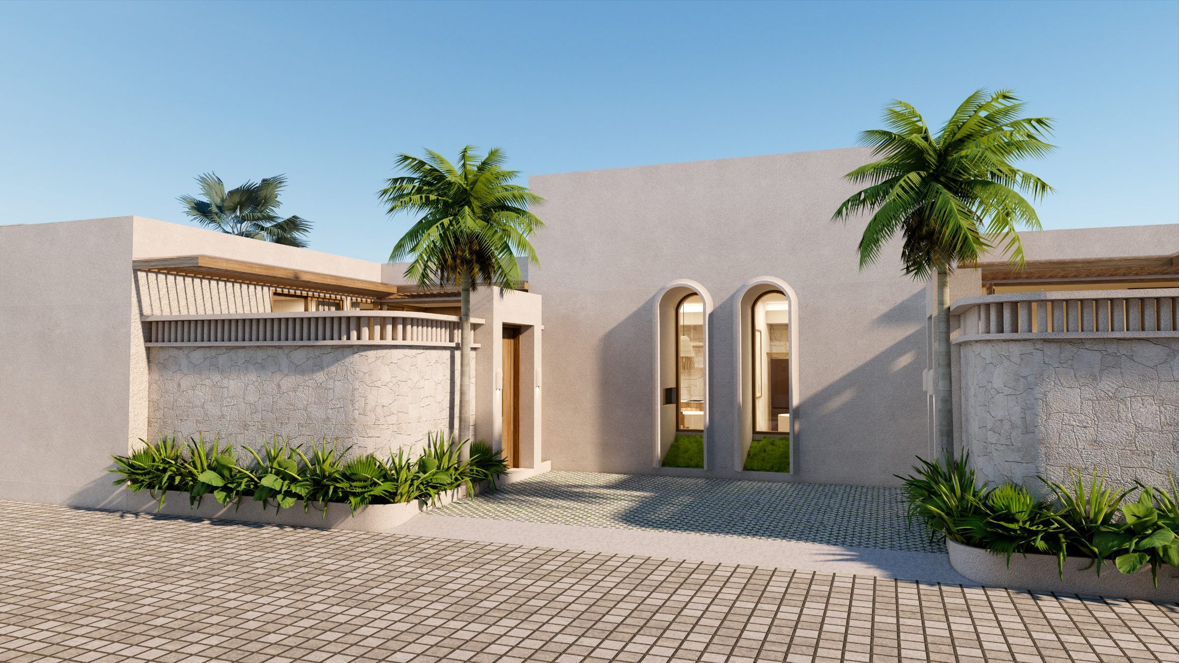 Compact Moroccan Mediterranean 2BR Villa for Sale in Uluwatu — view 2