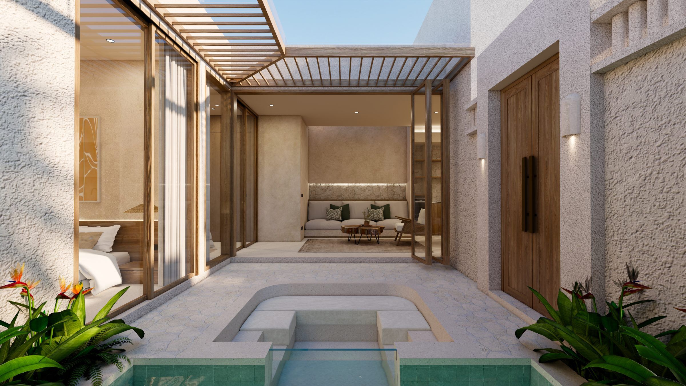 Compact Moroccan Mediterranean 2BR Villa for Sale in Uluwatu — view 4