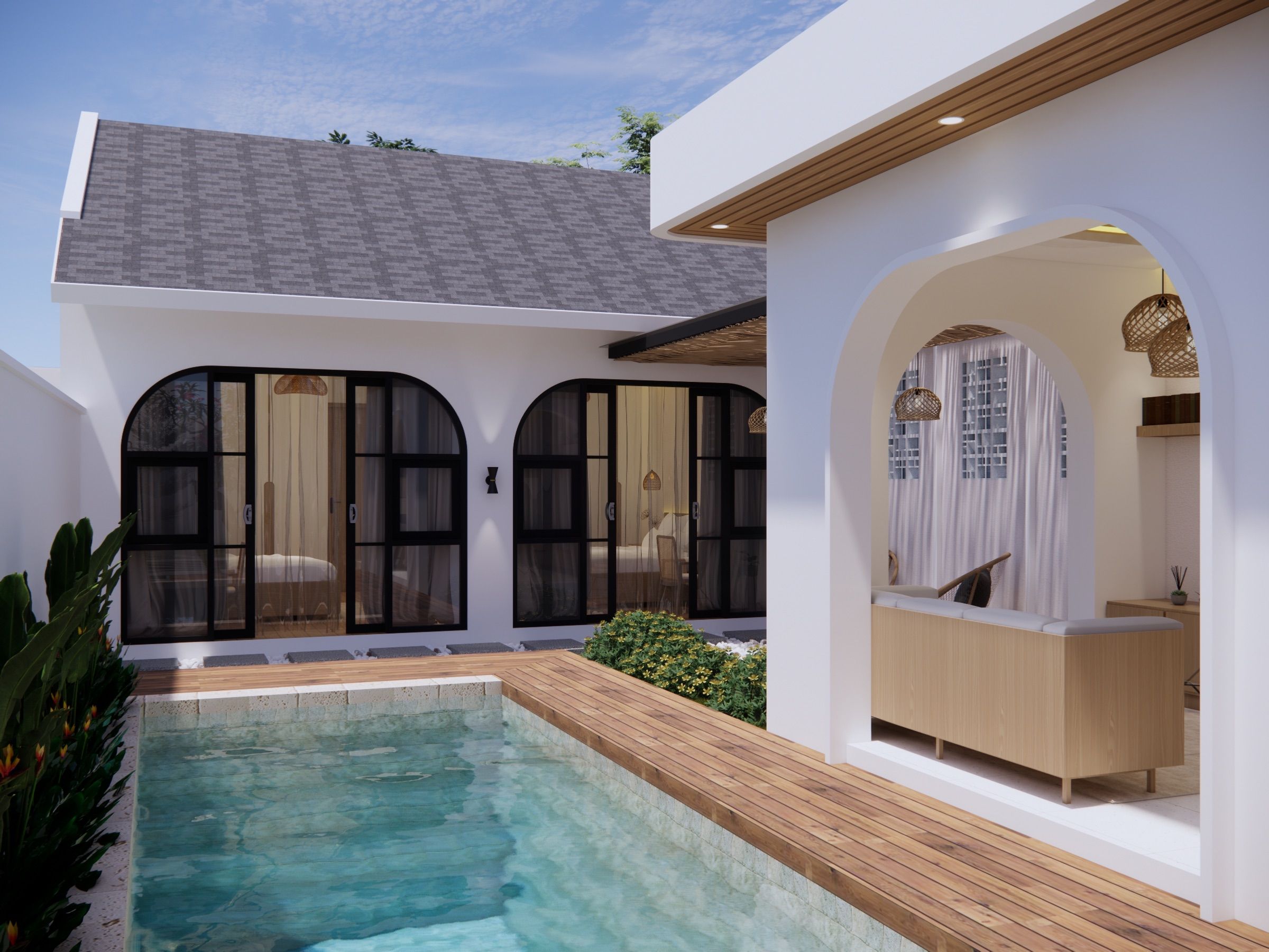 Private 3-Bedroom Villa with Private Pool in Ungasan — view 3