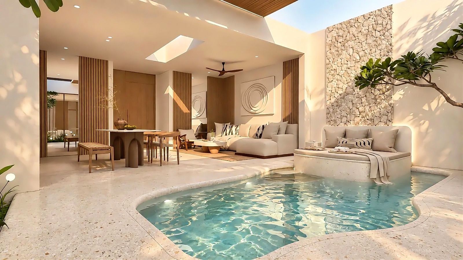 Contemporary 2 Bedroom Villas for Sale in Jimbaran, Bali – Private Pool Villas in South Bali — view 3