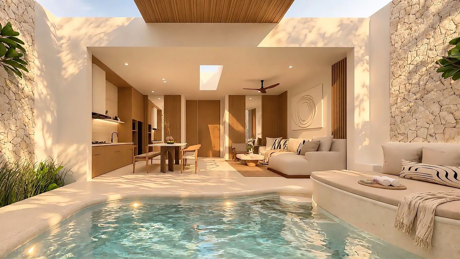 Contemporary 2 Bedroom Villas for Sale in Jimbaran, Bali – Private Pool Villas in South Bali — view 4